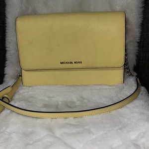 Michael Kors yellow purse